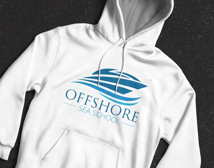 Offshore Sea School Branding